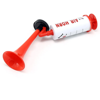 Super Horn Handpumpe Lufthorn Cheerleading Fußball Sportfans Horn Plastiktrompete mit Gaspumpe