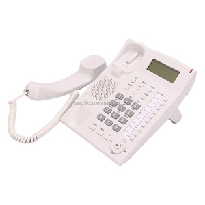 <span class=keywords><strong>Téléphone</strong></span> <span class=keywords><strong>fixe</strong></span> filaire Sachikoo pour bureau et hôtel avec identification de l'appelant, <span class=keywords><strong>fonction</strong></span> <span class=keywords><strong>mains</strong></span> <span class=keywords><strong>libres</strong></span>, en plastique ABS résistant à l'humidité, garantie 3 ans - Product Image 1