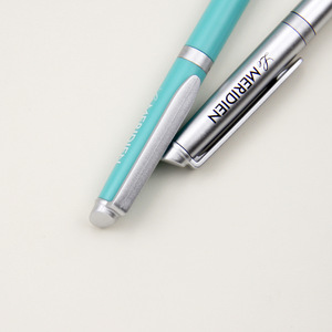 Nuevo Bolígrafo de Plástico <span class=keywords><strong>Le</strong></span> Meridien <span class=keywords><strong>Le</strong></span> <span class=keywords><strong>Le</strong></span> Hotel, Bolígrafo para Reuniones de Oficina, Publicidad, Firma, Personalizado, Tinta Negra/Azul - Product Image 3