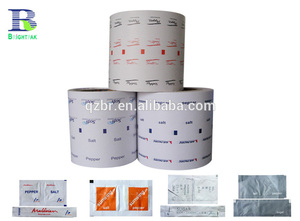 CZ-L001 <span class=keywords><strong>carta</strong></span> patinata <span class=keywords><strong>di</strong></span> Pe brillante in rotolo per bastoncino <span class=keywords><strong>di</strong></span> zucchero, bustina <span class=keywords><strong>di</strong></span> zucchero, sale, imballaggio <span class=keywords><strong>di</strong></span> pepe - Product Image 6