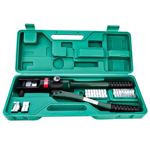 Alicates de crimpado hidráulicos Tuosen 10 AWG de entrada frontal, herramienta industrial de crimpado de cables de acero de alto carbono - Product Image 2