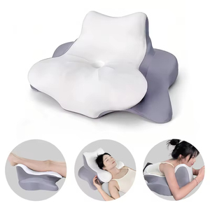 <span class=keywords><strong>Cuscino</strong></span> Ergonomico in Memory Foam, Sollievo dal Dolore al <span class=keywords><strong>Collo</strong></span> <span class=keywords><strong>per</strong></span> Tutte le Posizioni <span class=keywords><strong>di</strong></span> Sonno, <span class=keywords><strong>Cuscino</strong></span> Sagomato Traspirante <span class=keywords><strong>per</strong></span> Letto - Product Image 3