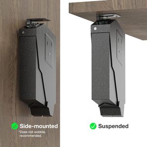 Sinh trắc học/bàn phím Phím Máy tính để bàn gắn kết an toàn an toàn đầu giường tự động thả xuống để truy cập nhanh chế độ im lặng bảo mật - Product Image 5