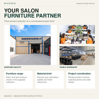 Fauteuil de pédicure vert forêt avec bassin extractible, plateaux latéraux rabattables et dossier capitonné pour mobilier de salon de beauté OEM ODM