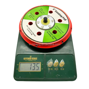 Disco de Lijado Orbital Aleatorio de Doble Acción de 6 Pulgadas (150 mm) y 15 Orificios con Respaldo de Gancho y Bucle de PU de Grano Medio para Pulidora de Doble Acción (OEM) - Product Image 6