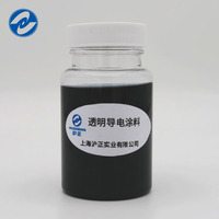 Revêtement liquide conducteur transparent à durcissement thermique