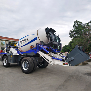 Camion malaxeur à béton autochargeur de type compact pour la construction routière - Product Image 4
