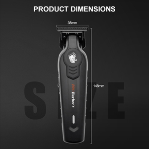 Kit de Herramientas de Peluquería Profesional para Barbero de Salón Rosa con Alimentación USB para Cortadora y Recortadora para Estilizar y Cortar Cabello - Product Image 6