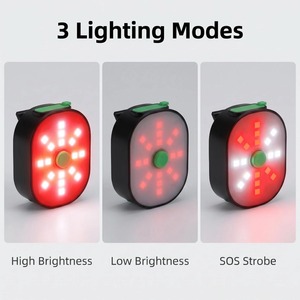 <span class=keywords><strong>Lampe</strong></span> de course rechargeable 450 lumens, 5 modes, pour coureurs, avec lumière rouge comme <span class=keywords><strong>lampe</strong></span> de poitrine ou de taille pour la sécurité nocturne - Product Image 6