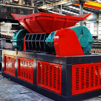 Machine à déchiqueter les textiles, les vêtements usagés, le cuir usagé, les tissus usagés, machine à déchiqueter à double arbre