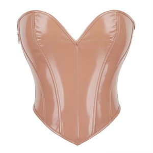 Corset court style <span class=keywords><strong>bustier</strong></span> sans bretelles, haut court <span class=keywords><strong>bustier</strong></span>, cœur, <span class=keywords><strong>kaki</strong></span>, corselet - Product Image 4