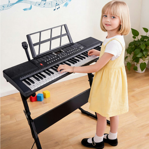 Instruments de <span class=keywords><strong>musique</strong></span> personnalisés BD-663 <span class=keywords><strong>Clavier</strong></span> électronique 61 touches Piano <span class=keywords><strong>Clavier</strong></span> musical électronique Instrument jouet pour enfants en cadeau - Product Image 1