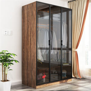 Meubles de chambre à coucher en bois sur mesure <span class=keywords><strong>Armoire</strong></span> à robes avec charnières de porte <span class=keywords><strong>Armoire</strong></span> à garderobe et <span class=keywords><strong>armoire</strong></span> pour salle familiale - Product Image 2