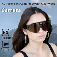 Lunettes de soleil intelligentes avec caméra, synchronisation mobile, prévisualisation en direct et partage social instantané, capture photo haute résolution 12MP