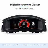 Panel de Instrumentos Digital LCD para VW Golf7 2014-2020, Pantalla de Tablero de Instrumentos, Actualización del Panel de Instrumentos