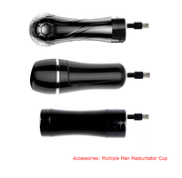Consolador telescópico para masturbación de hombre, máquina Sexy, consolador automático de empuje para pareja, máquina sexual para uso en oferta