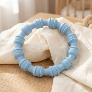 Nueva Pulsera de Silicona de Grado Alimenticio para Bebés, Suave, para la Dentición, Mejora la Concentración, Apta para Bebés de 1 a 12 Meses - Product Image 2