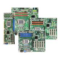 Placa Base Industrial KTB 781G2 581G2 B75 LGA1155 con Doble LAN, Múltiples Puertos COM, VGA, HDMI, CE, FCC para Computadora Industrial IoT