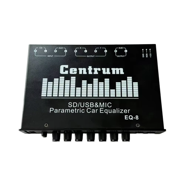 EQ Series Car Audio DSP Equalizer Processor for Amplifiers and Subwoofer Systems