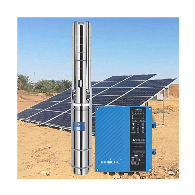 DC 24V Solar Powered Brushless Submersible Water Pump 2000L/H