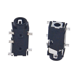 Conector Hembra de Audio Estéreo PJ-327D de 3.5mm, Montaje SMT de 5 Pines con Postes de Montaje Dobles, Conector de Alta Calidad - Product Image 4