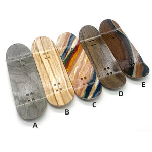 ALF.AILEFU Série Colorée Blank <span class=keywords><strong>Finger</strong></span> <span class=keywords><strong>Skate</strong></span> Boarding 30mm 32mm <span class=keywords><strong>34mm</strong></span> Planche en Érable Canadien Skateboard Ensemble Complet pour PRO - Product Image 4
