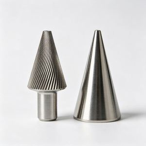 อะไหล่ผลิตกรวยอลูมิเนียมและสเตนเลสสตีลพร้อมบริการเจาะลวดเครื่องจักร CNC แบบกำหนดเอง - Product Image 5