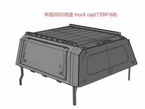Capot de camionnette MANx4 pour <span class=keywords><strong>Toyota</strong></span> <span class=keywords><strong>Tundra</strong></span> XK50 - Product Image 5