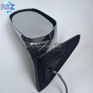RAYSEZE LC para 2003 2008 Toyota <span class=keywords><strong>Land</strong></span> <span class=keywords><strong>Cruiser</strong></span> Prado FJ120 espejo retrovisor lateral espejo retrovisor cromado 87940-6A270 87910-6A400 - Product Image 6