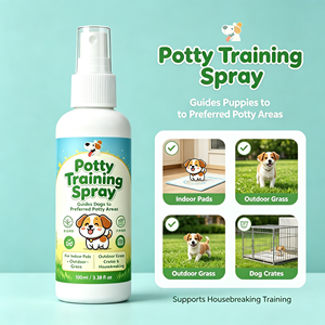 EN STOCK Spray d'apprentissage de la propreté pour chiens, Spray anti-mictions pour chiens pour usage intérieur et extérieur, favorise l'apprentissage de la propreté et aide à dissuader la marquage par les odeurs - Product Image 5