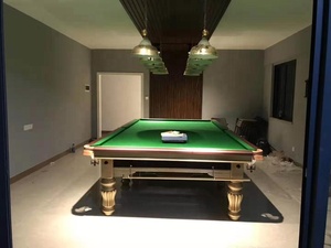 Table de billard de luxe professionnelle pour tournoi, en bois massif, ardoise, <span class=keywords><strong>snooker</strong></span>, billard, haute qualité, usage intérieur, équipement de salle de sport à domicile - Product Image 6