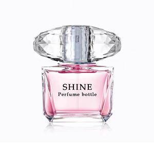 SHINE <span class=keywords><strong>Doully</strong></span> - Botella de Perfume Cuadrada de Cristal Vacía de Alta Calidad para Mujer, 30 ml/50 ml/90 ml, Difusor de Aroma con Bomba para Aceite de Perfume - Product Image 5