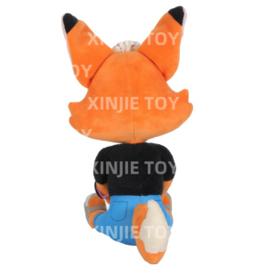 Peluche di <span class=keywords><strong>Volpe</strong></span> Arancione Personalizzato, Giocattolo Morbido a Forma di <span class=keywords><strong>Volpe</strong></span> Cartoon, <span class=keywords><strong>Dimensioni</strong></span> Personalizzabili - Product Image 2