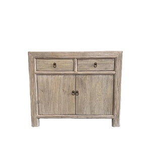 Meuble latéral de <span class=keywords><strong>console</strong></span> en bois d'<span class=keywords><strong>orme</strong></span> récupéré naturel de conception nordique classique antique - Product Image 2