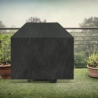 Penutup BBQ Outdoor Harga Terjangkau Tahan Air Penutup Panggangan Taman 600D Oxford