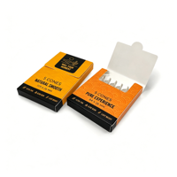 Boîte à cigares rigide de luxe personnalisée, étui d'emballage pour tabac, boîte à cigarettes vide en carton avec logo UV, ensemble de boîtes à feuilles naturelles