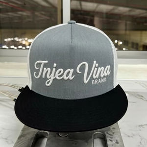 Gorra de béisbol ajustable de algodón de 5 paneles, gorra de hip-hop de ala plana con bordado 3D para hombre, gorra con logotipo bordado, gorra Snapback plana - Product Image 5