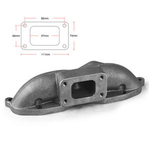 Collecteur d'admission de turbocompresseur neuf pour Acura RSX 02-06 / Civic Si EP3 K20 02-05 pour Audi Golf, état neuf - Product Image 3