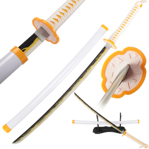 Espada de Anime de alta calidad recargable Demon Killer <span class=keywords><strong>Kaigaku</strong></span>, accesorios de Cosplay, espadas Katana LED con luz luminosa para jugar a Cosplay - Product Image 2