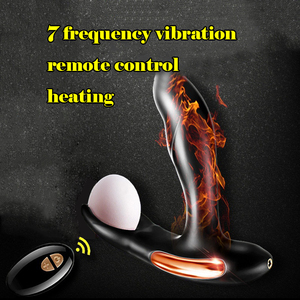 Télécommande chauffante point G vibrateur masseur de <span class=keywords><strong>Prostate</strong></span> hommes Anus godemichet Anal masturbateur jouets sexuels anaux - Product Image 6