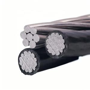 Cable Aéreo Plano de Núcleo Sólido de Aluminio, Aislamiento de PVC, Marca Kingyear, Voltaje Personalizable - Product Image 3