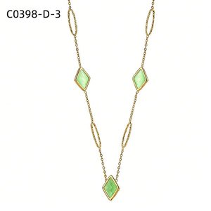 สร้อยคอแฟชั่น DE COLORES C0398 สำหรับผู้หญิง เครื่องประดับคุณภาพสูง - Product Image 3