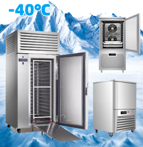 Congelador Comercial de Ultra Baja Temperatura para Vegetales y Mariscos, de 4 Bandejas, con Motor Automático y Tecnología de Congelación Rápida sin Impactos - Product Image 5