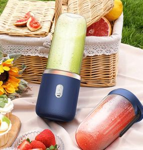 Exprimidor de Frutas Eléctrico Portátil para el Hogar, Máquina Recargable por USB, Mini Licuadora Deportiva para Hacer Jugos - Product Image 3