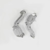 Sistema de Escape de Alto Rendimiento Modificado Ss304 NO CEL para Aston Martin DBX 4.0T 2020-2023, Mejora la Velocidad de Respuesta del Turbo