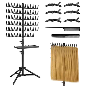 Support de Présentation de Perruques et Tresses pour Salon de Coiffure, en Métal Moderne, Réglable en Hauteur, Vente Chaude - Product Image 1
