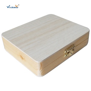 Vic Science サンプル保管木製ボックス 生物顕微鏡スライド30枚収納可能 (15x10.7x3.7cm) - Product Image 2