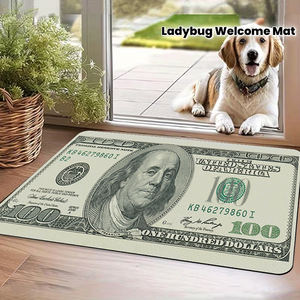 Alfombra Moderna para Puerta, Resistente a la Corrosión, Antideslizante, de PVC Delgado, Hecha a Máquina, Rectangular, para Uso Doméstico, con Estampado Animal, Lavable a Máquina - Product Image 1