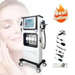 Professionalเพชร9 In 1 Super Bubble Peel Oxygen SpaระบบSkin Careความงามเครื่อง