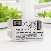 Balastro Electrónico Lightbest PH12-425-18 para Lámpara Germicida UVC T5 de 10W-16W, 254nm, Certificación CE, 220-240VAC, 1 Año de Garantía, PFC Activo